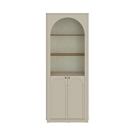 ตู้สูง SB FURNITURE SOLISTA 19243749 80 ซม. สีครีม_1