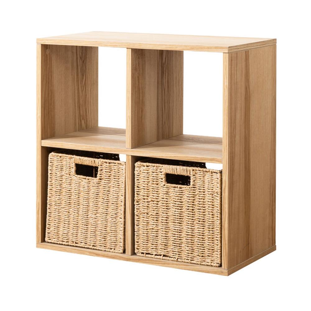 ชั้นวางของโล่ง 4 ช่อง KONCEPT KORA 19231433 65 ซม. สีลินเบิร์กโอ๊ค