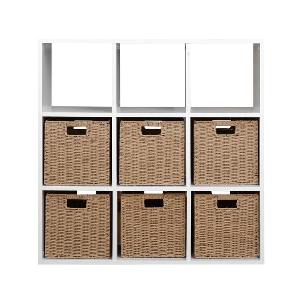 ชั้นวางของโล่ง 9 ช่อง KONCEPT KORA 19231438 97 ซม. สีขาว