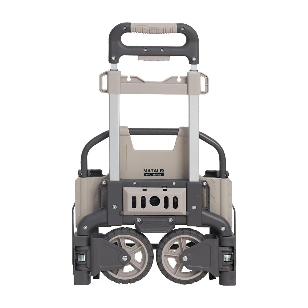 รถเข็น 2 ล้อพับได้ พร้อมกระเป๋า MATALL PRO FW-90SE 60 กก. สีเบจ