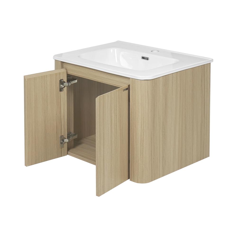 อ่างเคาน์เตอร์ MOYA PLUS 3001-60 ลายไม้