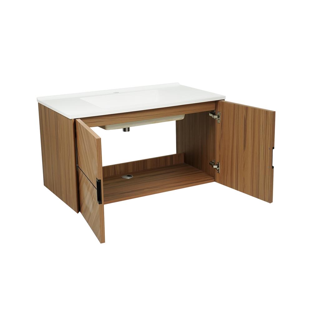 อ่างเคาน์เตอร์ MOYA PLUS NH-8090-PV103 ลายไม้