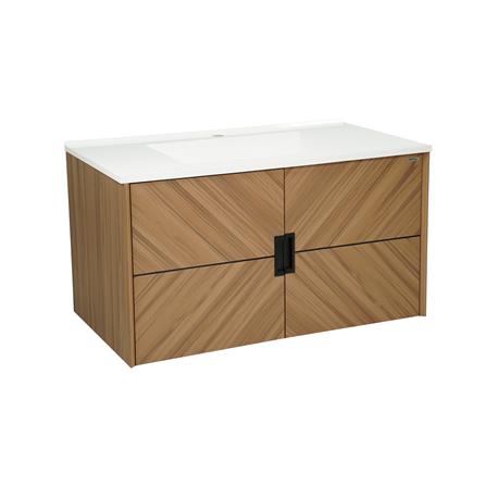 อ่างเคาน์เตอร์ MOYA PLUS NH-8090-PV103 ลายไม้_1