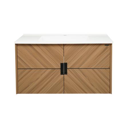 อ่างเคาน์เตอร์ MOYA PLUS NH-8090-PV103 ลายไม้_2