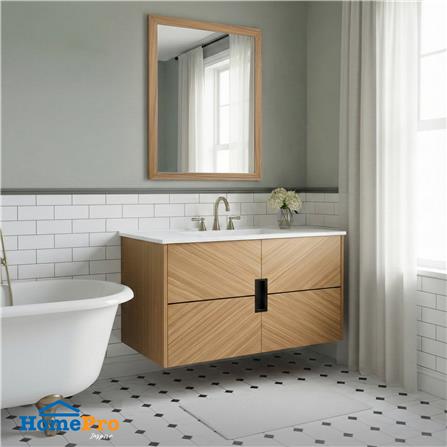 อ่างเคาน์เตอร์ MOYA PLUS NH-8090-PV103 ลายไม้_8