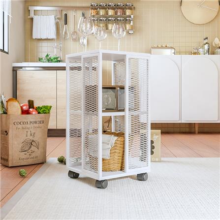 ชั้นวางของโล่ง 2 ชั้น KONCEPT OMESON 19230666 35 ซม. สีขาว_4