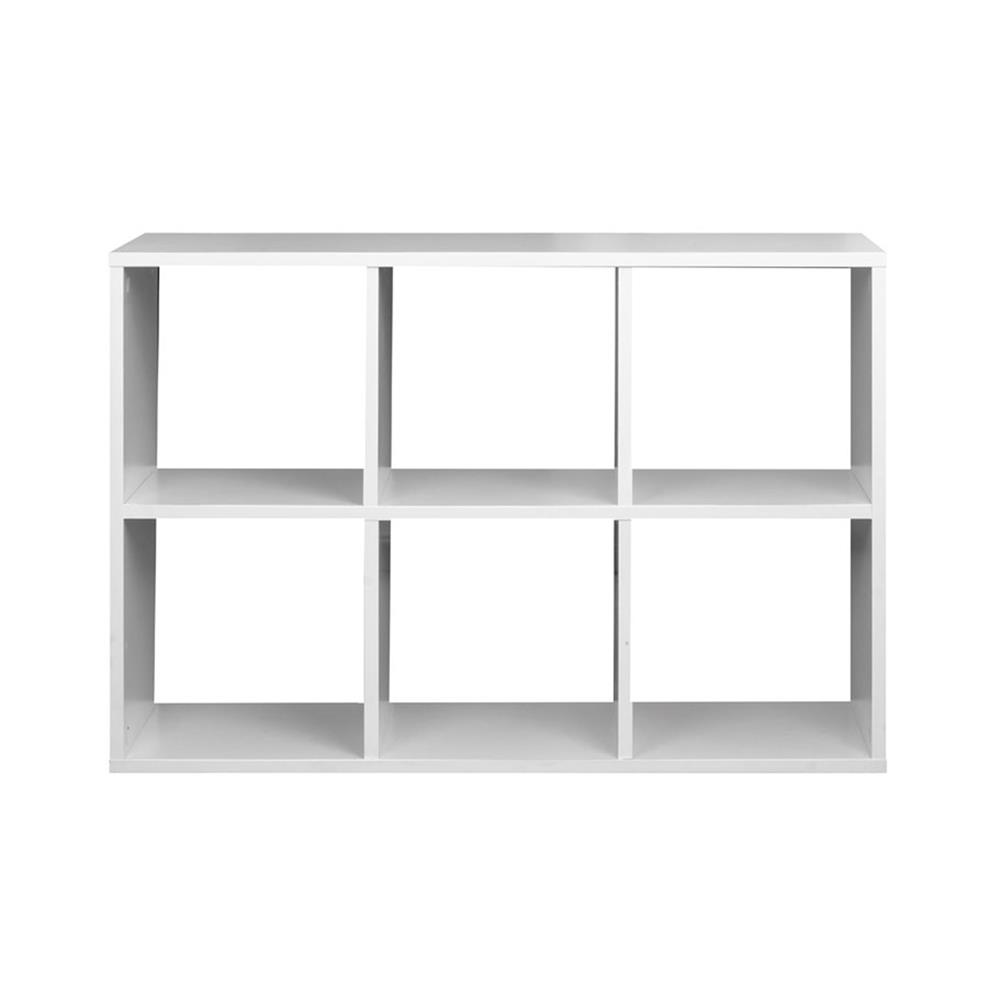 ชั้นวางของโล่ง 6 ช่อง KONCEPT KORA 19231436 97 ซม. สีขาว