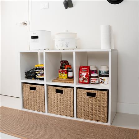 ชั้นวางของโล่ง 6 ช่อง KONCEPT KORA 19231436 97 ซม. สีขาว_4