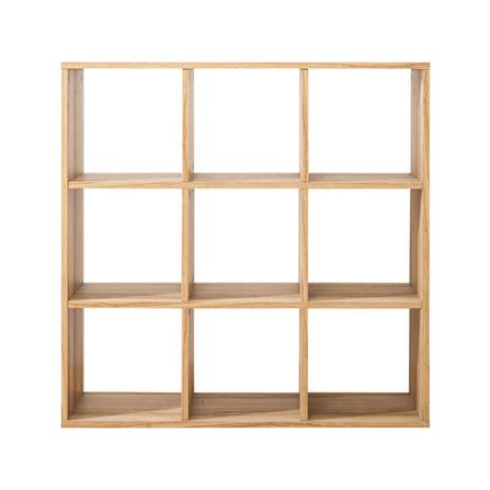 ชั้นวางของโล่ง 9 ช่อง KONCEPT KORA 19231437 97 ซม. สีลินเบิร์กโอ๊ค_1