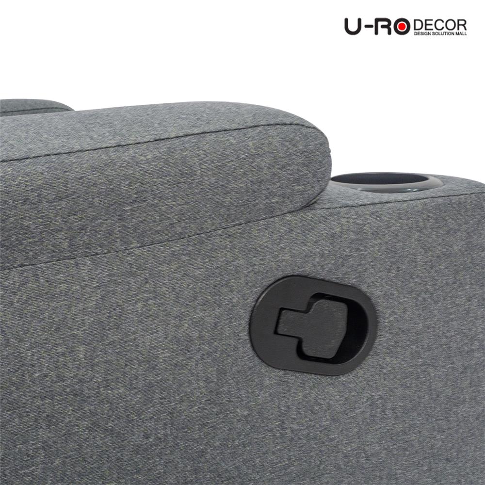 RECLINER U-RODECOR JACOB สีเทาเข้ม