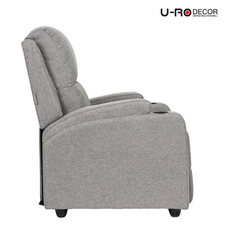 RECLINER U-RODECOR JUSTIN สีเทาอ่อน_2