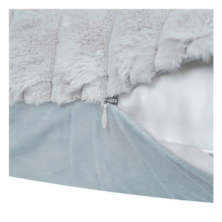 หมอนอิง HOME LIVING STYLE NILO 18x18 นิ้ว สีเทา_3