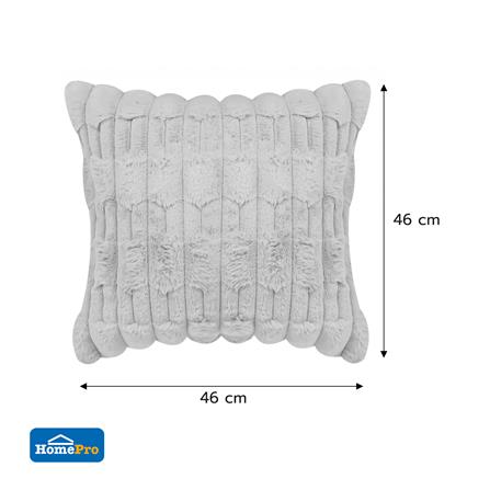 หมอนอิง HOME LIVING STYLE NILO 18x18 นิ้ว สีเทา_6