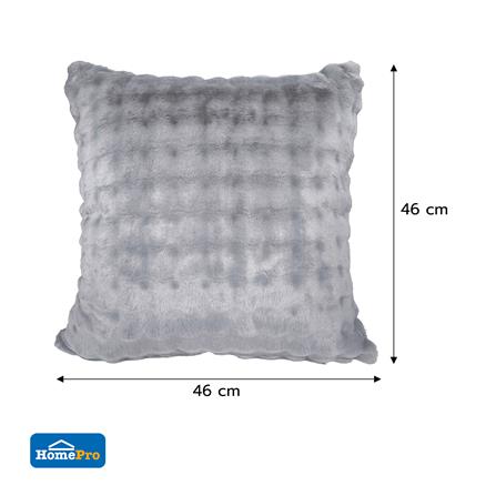 หมอนอิง HOME LIVING STYLE PREVA 18X18 นิ้ว สีเทา_2