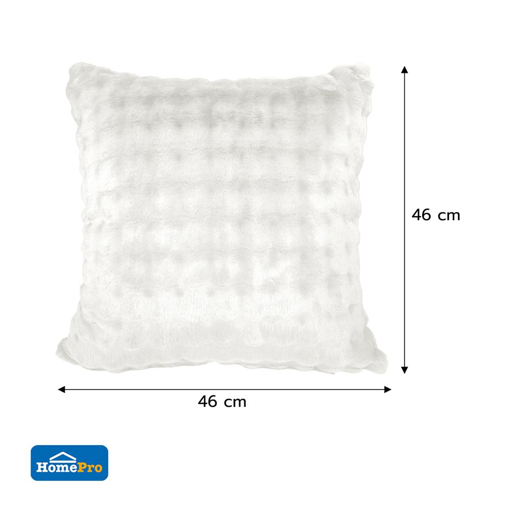 หมอนอิง HOME LIVING STYLE PREVA 18X18 นิ้ว สีขาว