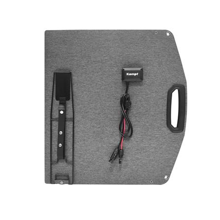 แผงโซลาร์เซลล์แบบพกพา KAMPF KP-100 100 วัตต์ สีดำ_2