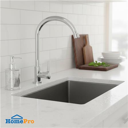 ก๊อกซิงค์เดี่ยวเคาน์เตอร์ DONMARK GL-1463 สีโครม_2