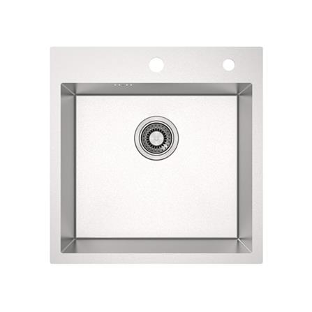 ซิงค์ฝัง 1 หลุม MEX SQ50-MF สีเงิน_1