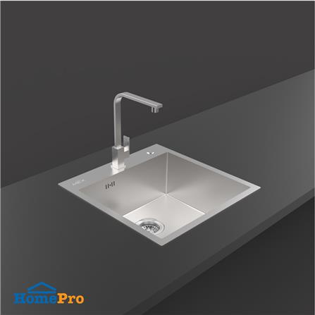 ซิงค์ฝัง 1 หลุม MEX SQ50-MF สีเงิน_3