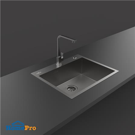 ซิงค์ฝัง 1 หลุม MEX SQ60GM-MF สีเทาดำ_3