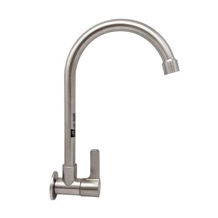 ก๊อกซิงค์เดี่ยวติดผนัง DONMARK GL-1462 สีโครม_1