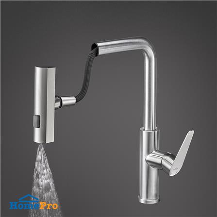 ซิงค์ฝัง 1 หลุม 1 ที่พัก MEX SQ1001L-MF สีเงิน_6