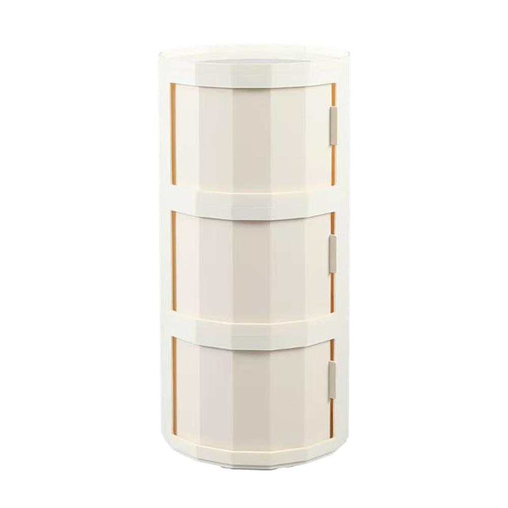 ตู้ 3 บานเลื่อน SNAZZ CAPSULE 37 ซม. สีขาวครีม