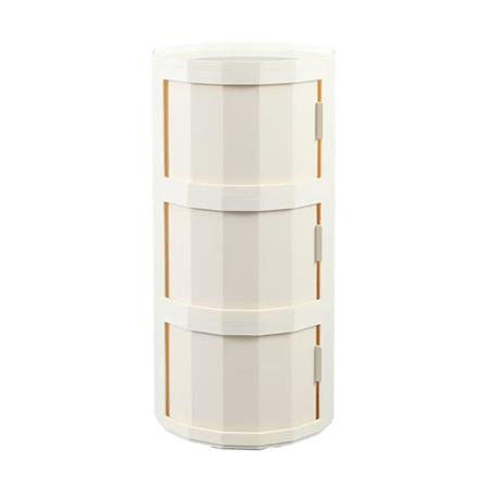 ตู้ 3 บานเลื่อน SNAZZ CAPSULE 37 ซม. สีขาวครีม_0