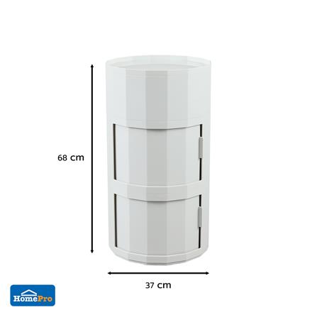 ตู้ 2 บานเลื่อน SNAZZ CAPSULE 37 ซม. สีขาวเขียว_2