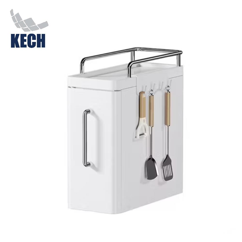 ชั้นลิ้นชักเก็บเครื่องปรุง 2 ชั้น KECH LULU สีขาว