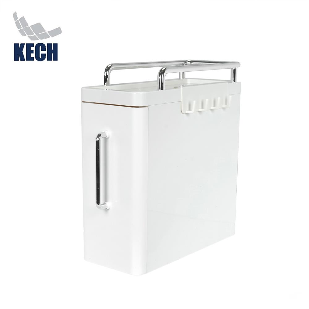 ชั้นลิ้นชักเก็บเครื่องปรุง 2 ชั้น KECH LULU สีขาว_0