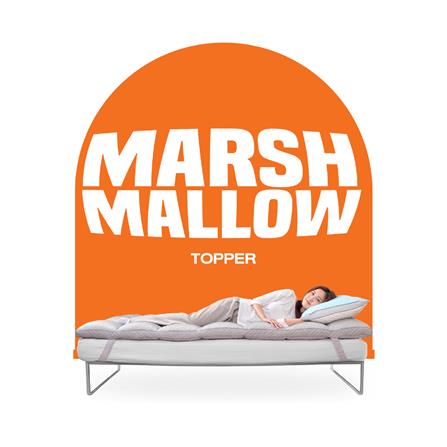 แผ่นรองนอน 6 ฟุต ERGOTREND MARSH MALLOW_8
