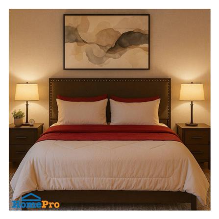 ผ้านวม SANTA BEDDING 100x90 นิ้ว สี PINK/RED_3