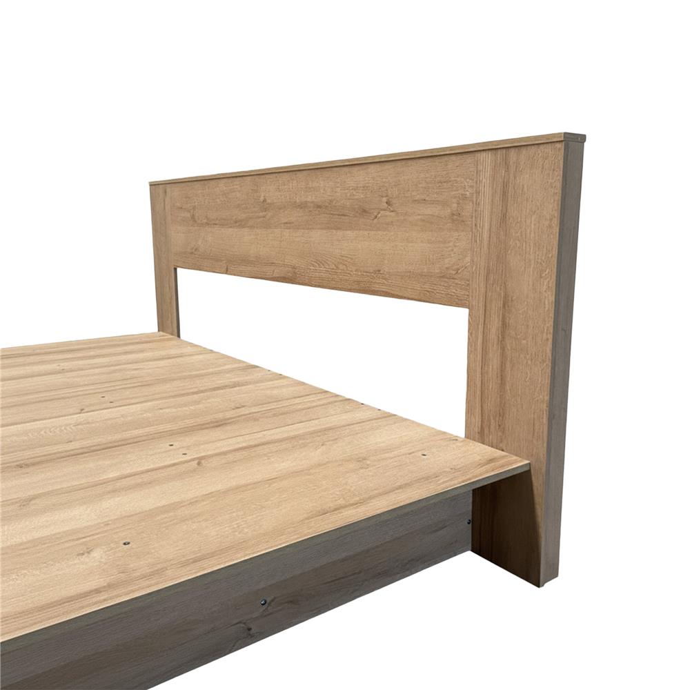 เตียง 6 ฟุต TOMATO HOME B-DK-02 สีอิชิโอ๊ค