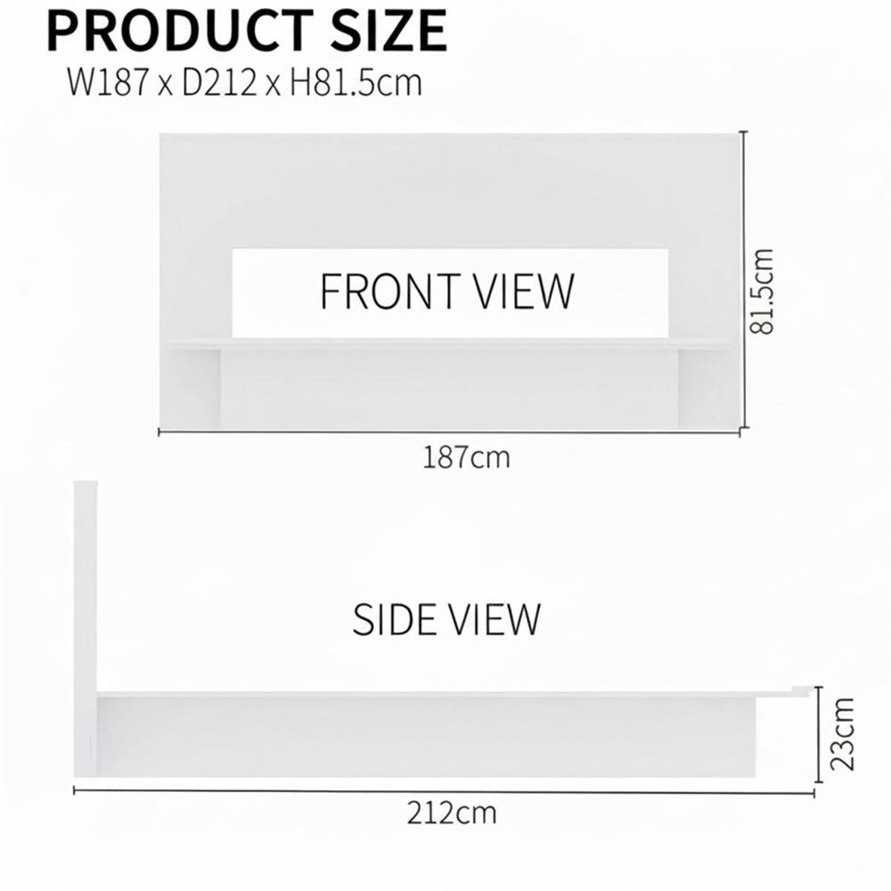 เตียง 6 ฟุต TOMATO HOME B-DK-02 สีอิชิโอ๊ค