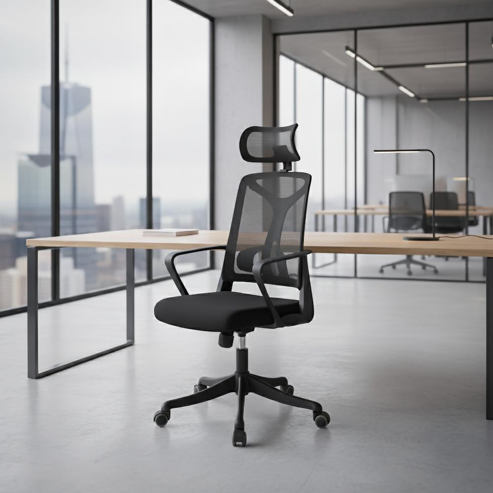 เก้าอี้สำนักงาน PRELUDE PB-1571H สีดำ