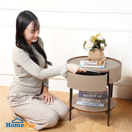 ตู้ข้างเตียง BENETTA CARINO 48 ซม. สีเทา_5