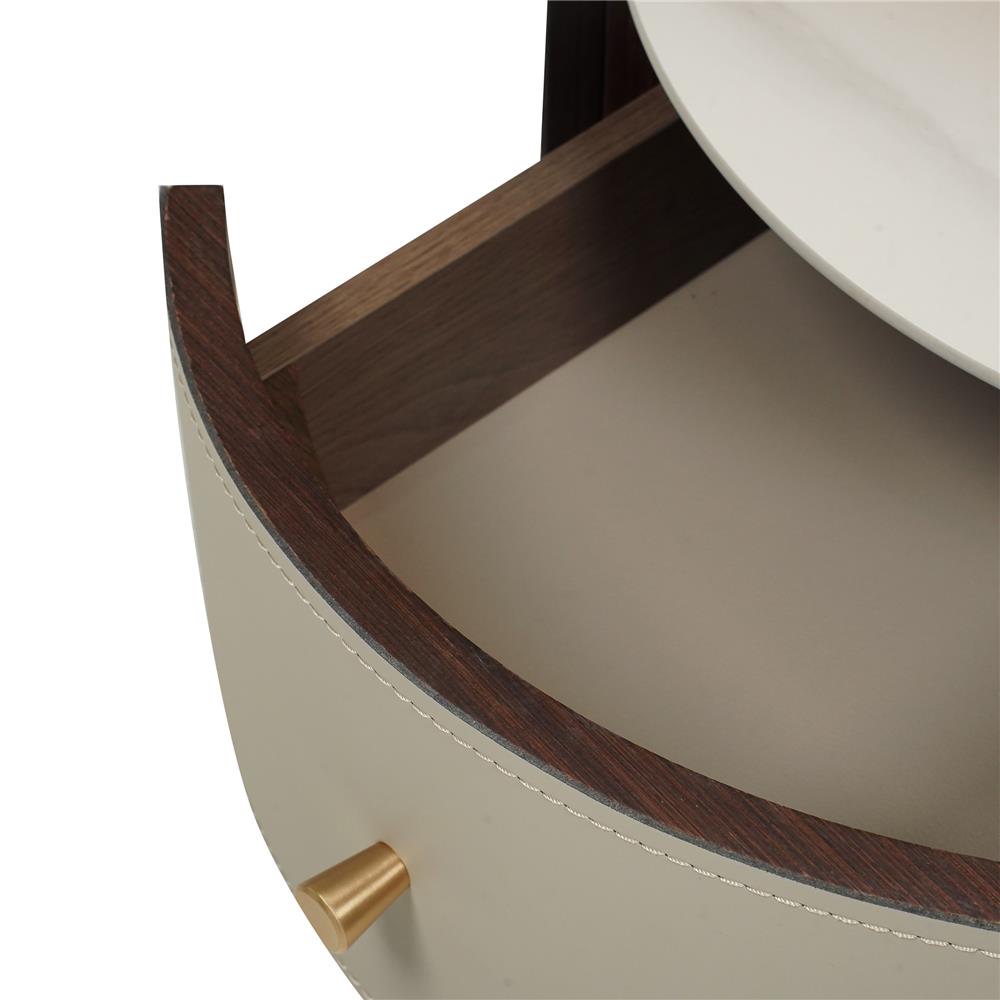 ตู้ข้างเตียง BENETTA GRAZIA 50 ซม. สีครีม