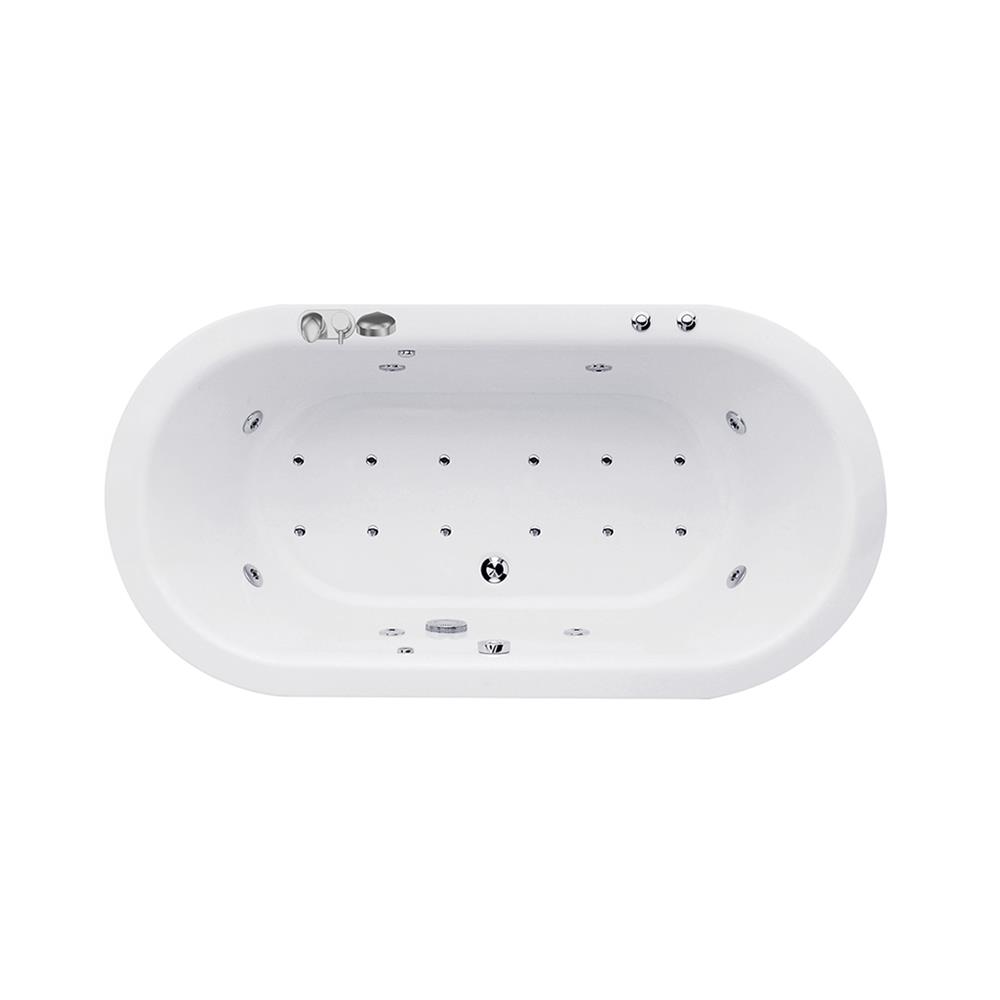 อ่างอาบน้ำ CRISTINA SELECT-H FWA สีขาว