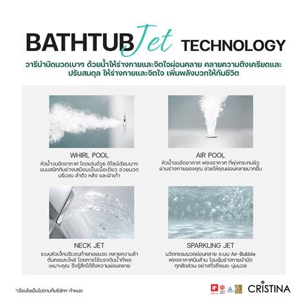 อ่างอาบน้ำ CRISTINA SELECT-H FWA สีขาว_3