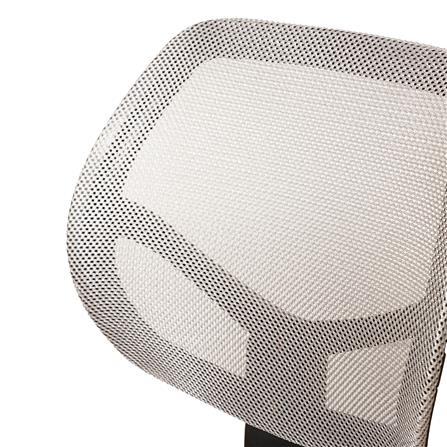 เก้าอี้สำนักงาน FURDINI SUGAR PP/NET สีดำ/เทา_5