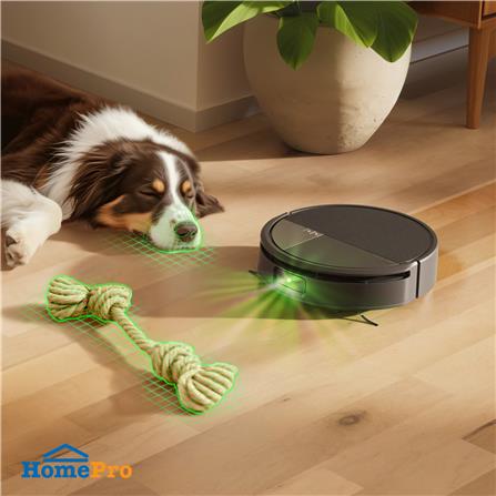 เครื่องดูดฝุ่นหุ่นยนต์ IROBOT R-SKURC705M สีดำ_3