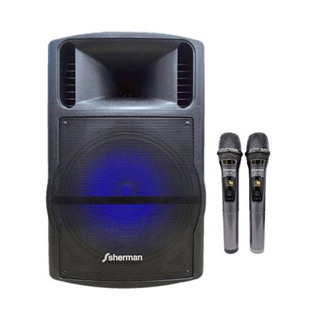 ลำโพงบลูทูธพร้อมไมค์คู่ SHERMAN APS-130_0