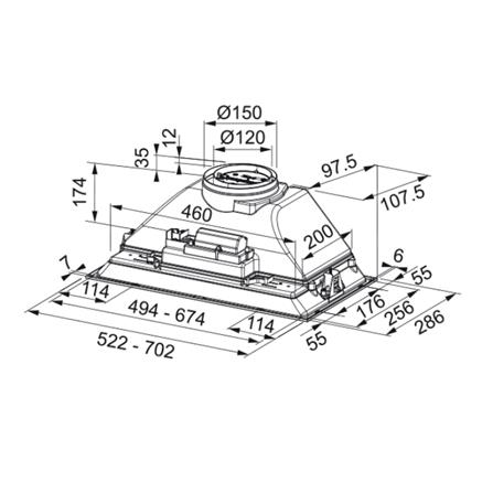 เครื่องดูดควันมาตรฐาน FRANKE FBI 525 GR 60 ซม._6