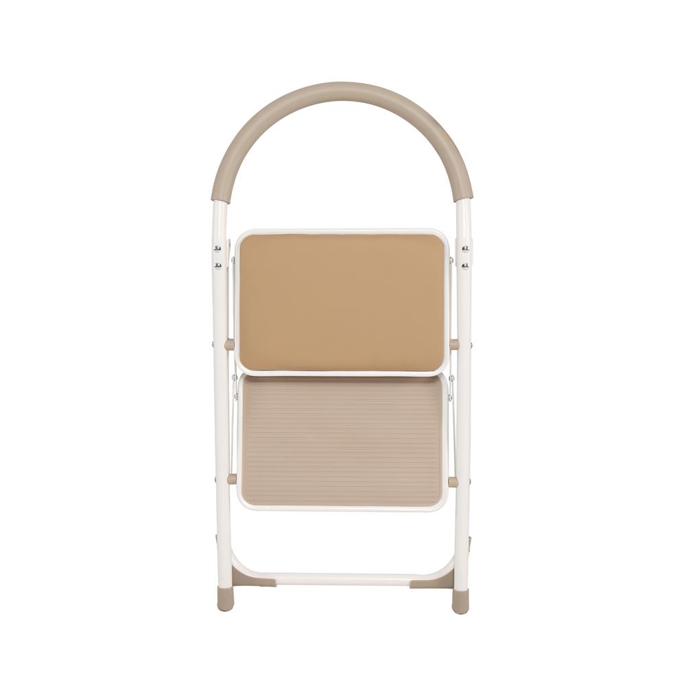 บันได STEP 2 ขั้น มีเบาะ MATALL WK2203G-2C สีเบจ