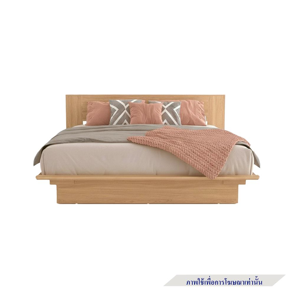 เตียง 5 ฟุต TOMATO HOME B-DQB-01 สีอิชิโอ๊ค