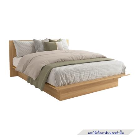 เตียง 5 ฟุต TOMATO HOME B-DQB-01 สีอิชิโอ๊ค_2