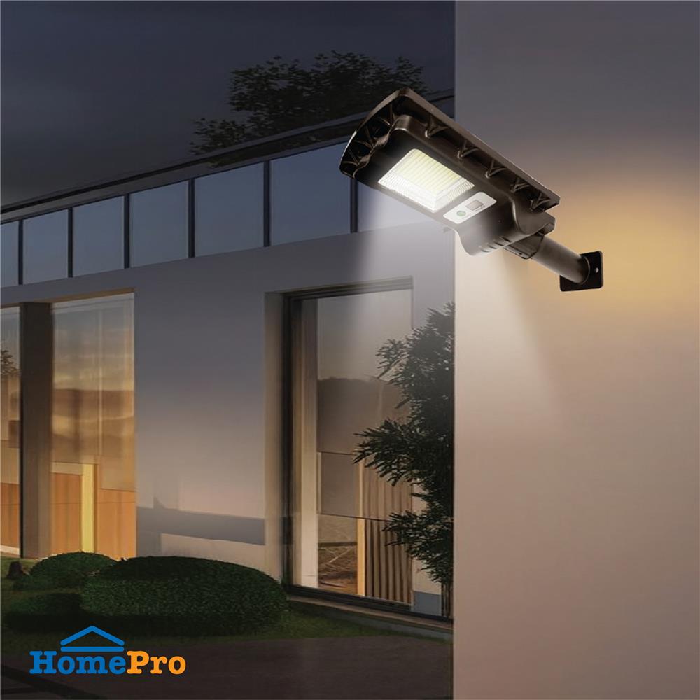 ไฟถนน SOLAR SHINING S-ST100659-4SL 100 วัตต์ DATLIGHT สีดำ