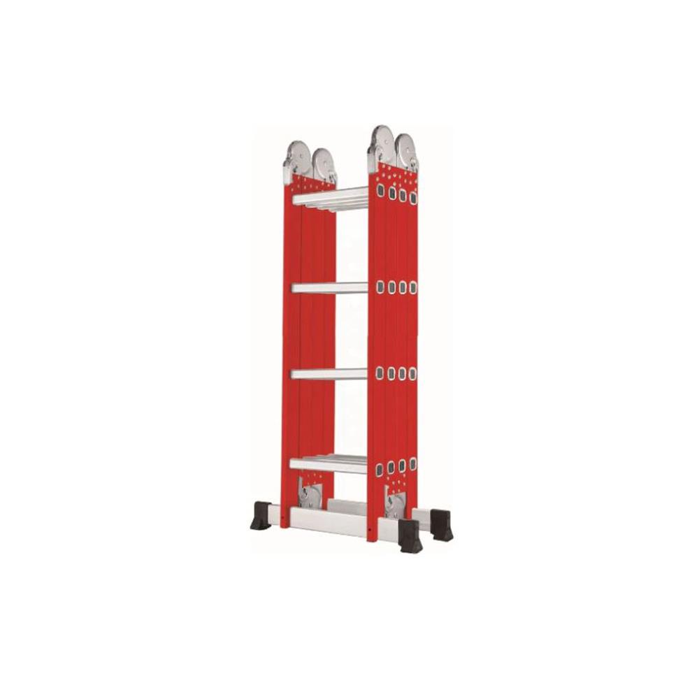 บันไดอเนกประสงค์ปรับแบบ BARCO M3 16 ขั้น สีแดง