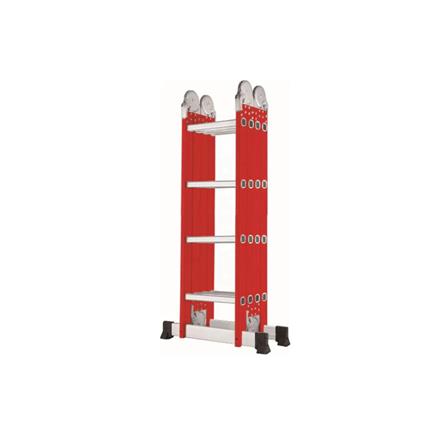 บันไดอเนกประสงค์ปรับแบบ BARCO M3 16 ขั้น สีแดง_1